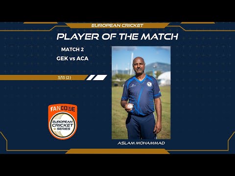 MOM: A.Mohammad - GEK vs ACA | Highlights | FanCode ECS Greece Day 2 | Greece 2021
