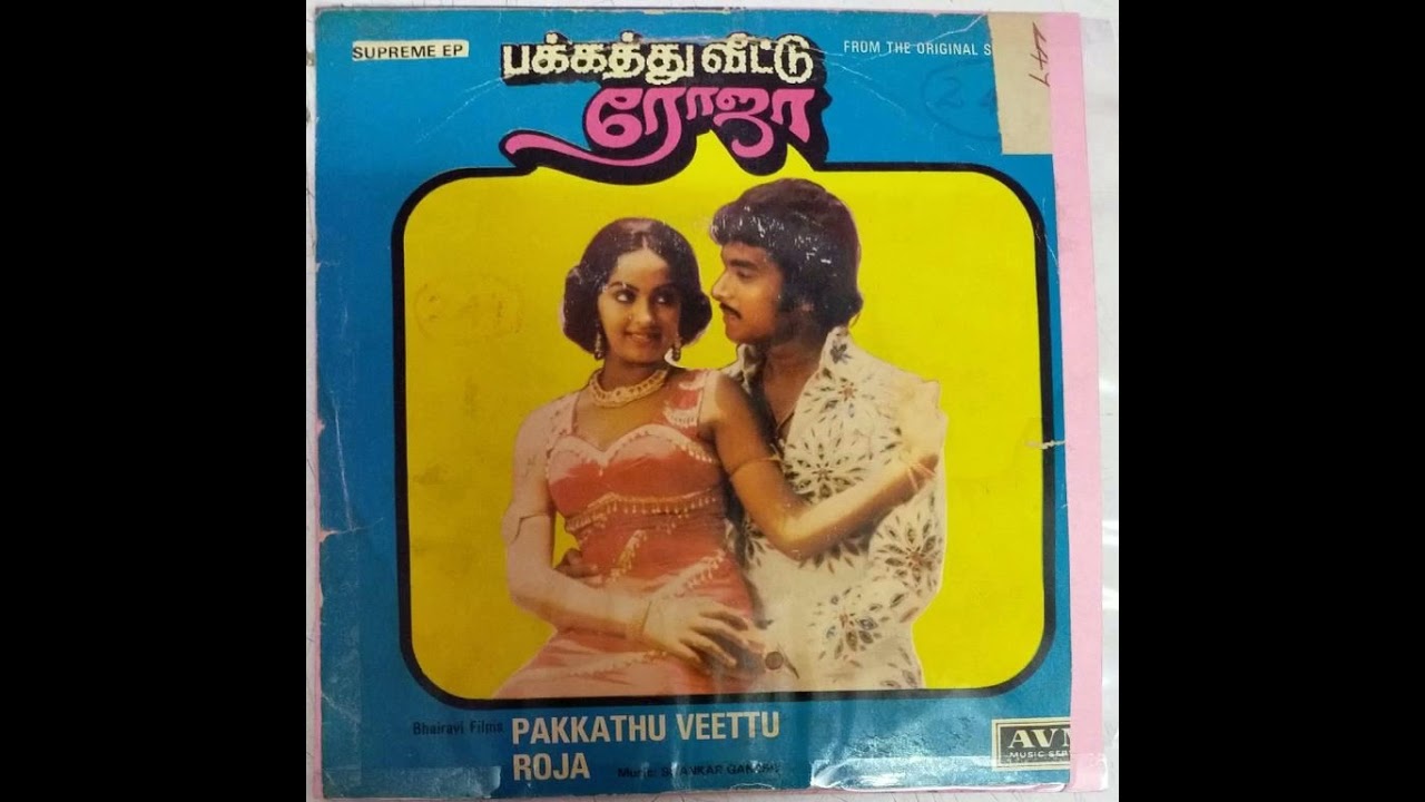 Indha Kangal Irandum Song Lyrics | Pakkathu Veettu Roja | Dheepan Chakravarthi, Vani Jairam