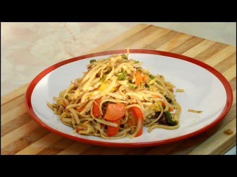 Jerk Pasta Linguine With Mix Vegetable Stir Fry (Jamaican Cooking) | Recipes By Chef Ricardo