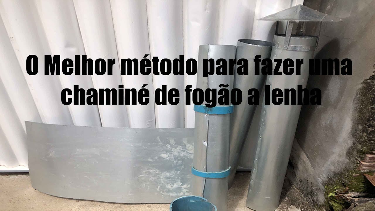O melhor método para fazer uma chaminé de fogão a lenha