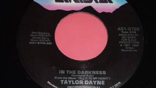 Taylor Dayne - In The Darkness  45rpm
