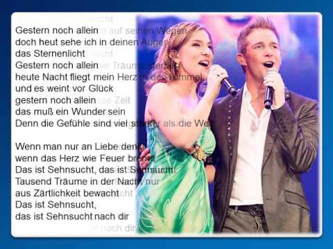 Christoff en laura Wilde das ist sehnsucht