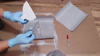 Everbilt watershield waterproof membrane + RedGard & Mapei AquaDefense (Test 2)