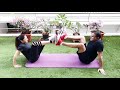 Partner workout : Bhagyashree & Himalay Dassani