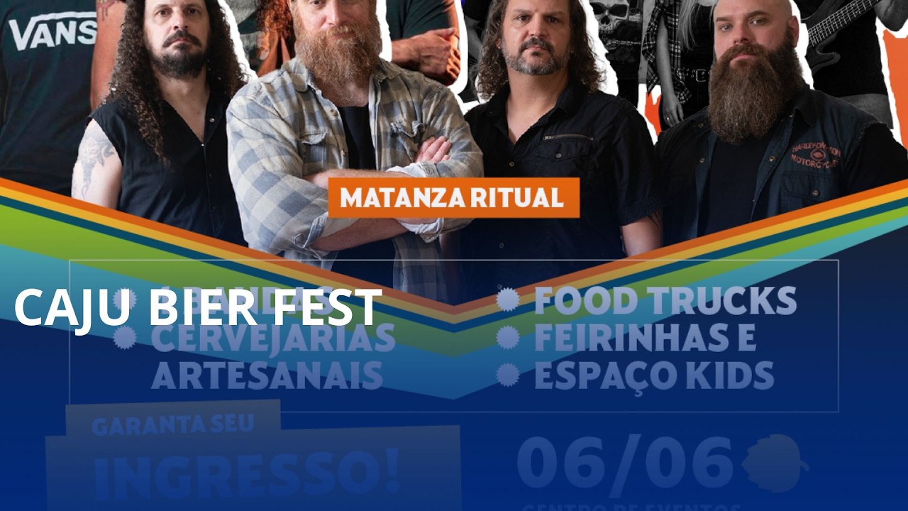 Caju Bier Fest acontece no dia 06/06, em Rio do Sul