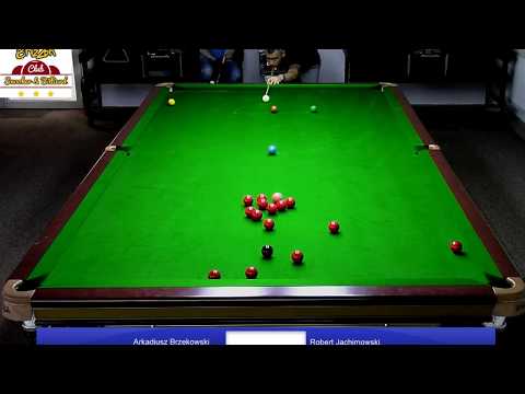 Turniej BrizZon Snooker 2019: Arkadiusz Brzękowski - Robert Jachimowski