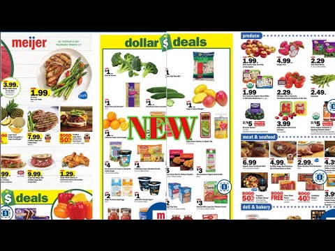 * NEW* MEIJER AD SNEAK PEEK FOR 03/13 TO 03/19 | MEIJER Shop With Me | MEIJER New Savings