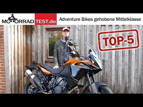Top 5 adventure bikes in the upper mid-range | The best travel enduros in the upper mid-range