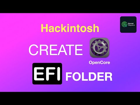 How to Create an EFI Folder for Hackintosh | OpenCore | OS X Mavericks & higher | Step-by-Step Guide