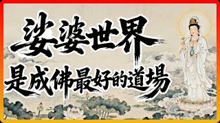 觀音菩薩揭祕：為何娑婆世界，是成佛最好的道場？#佛法 #修行 #開悟 #成佛