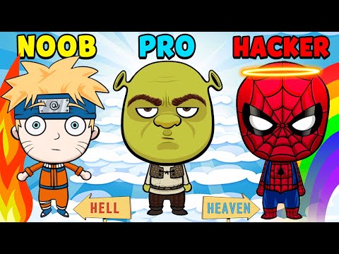NOOB vs PRO vs HACKER - Judgment Day: Angel of God - YouTube