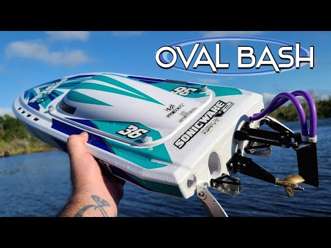 6 & 8s Laps In Rough Water, Torture Testing The SonicWake v2 - SMC Racing, Spektrum Firma