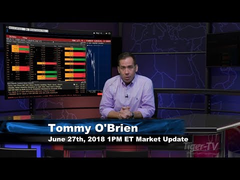 June 27th 1PM ET Market Update with Tommy O'Brien on TFNN