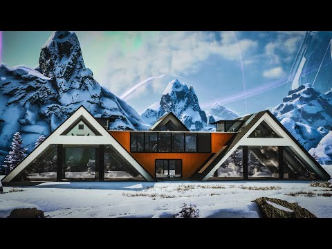 All-in-One Modern A-Frame Tek Base | Build Tutorial | ARK: Survival Ascended