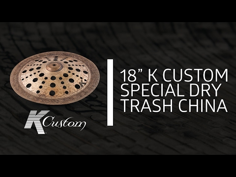 Zildjian 18" K Custom Special Dry Trash Crash Cymbal - K1420 - 642388316559 image 7