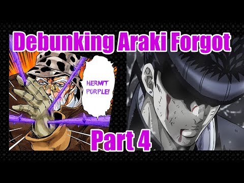 Debunking Araki Forgot: Part 4 - Diamond Is Unbreakable