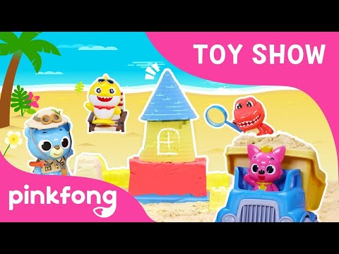 Pinkfong Baby Shark Sandbox Play | Toy Show | Sand Toys | Toy Review | Pinking Toy Show for Children