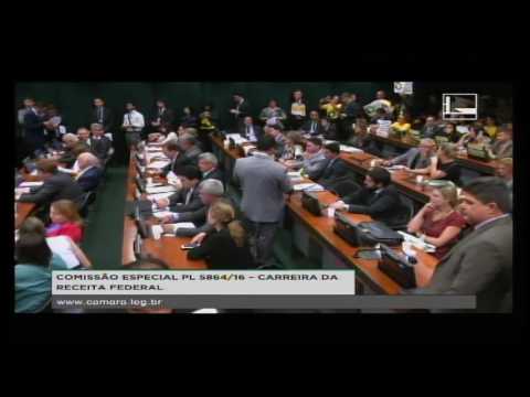 PL 5864/16 - CARREIRA DA RECEITA FEDERAL - Reunião Deliberativa - 08/11/2016 - 15:02
