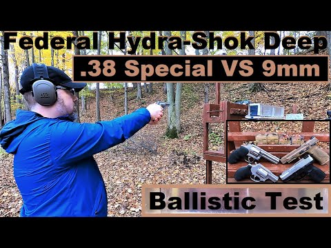 Testing the Velocity of the Federal 38 Special +P+ HydraShok in a 4” Barrel