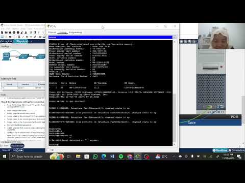 3.4.6 Lab - Configure VLANs and Trunking_Yulia Roslina_24782065