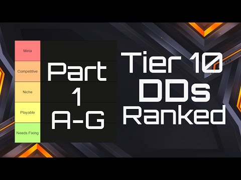 Tier 10 Destroyers Ranked P1 in World of Warships Blitz with @Redgamingdino4005
