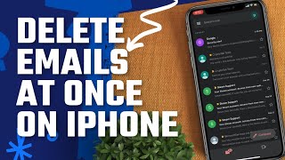 How to delete all GMail Emails at once on iPhone