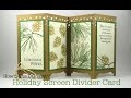 Ornamental Pines Screen Divider Card for SCS ...