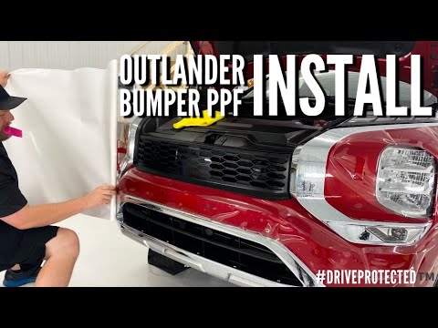 2022 Mitsubishi Outlander - Front Bumper PPF Install!