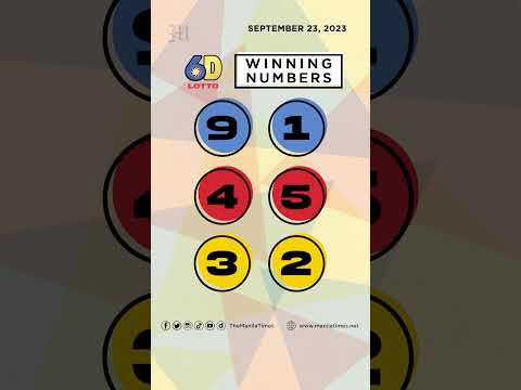 PCSO Lotto Results: P32.4 M Grand Lotto 6/55, National Lottery 6/42, 6D, 3D, 2D Sept. 23 2023