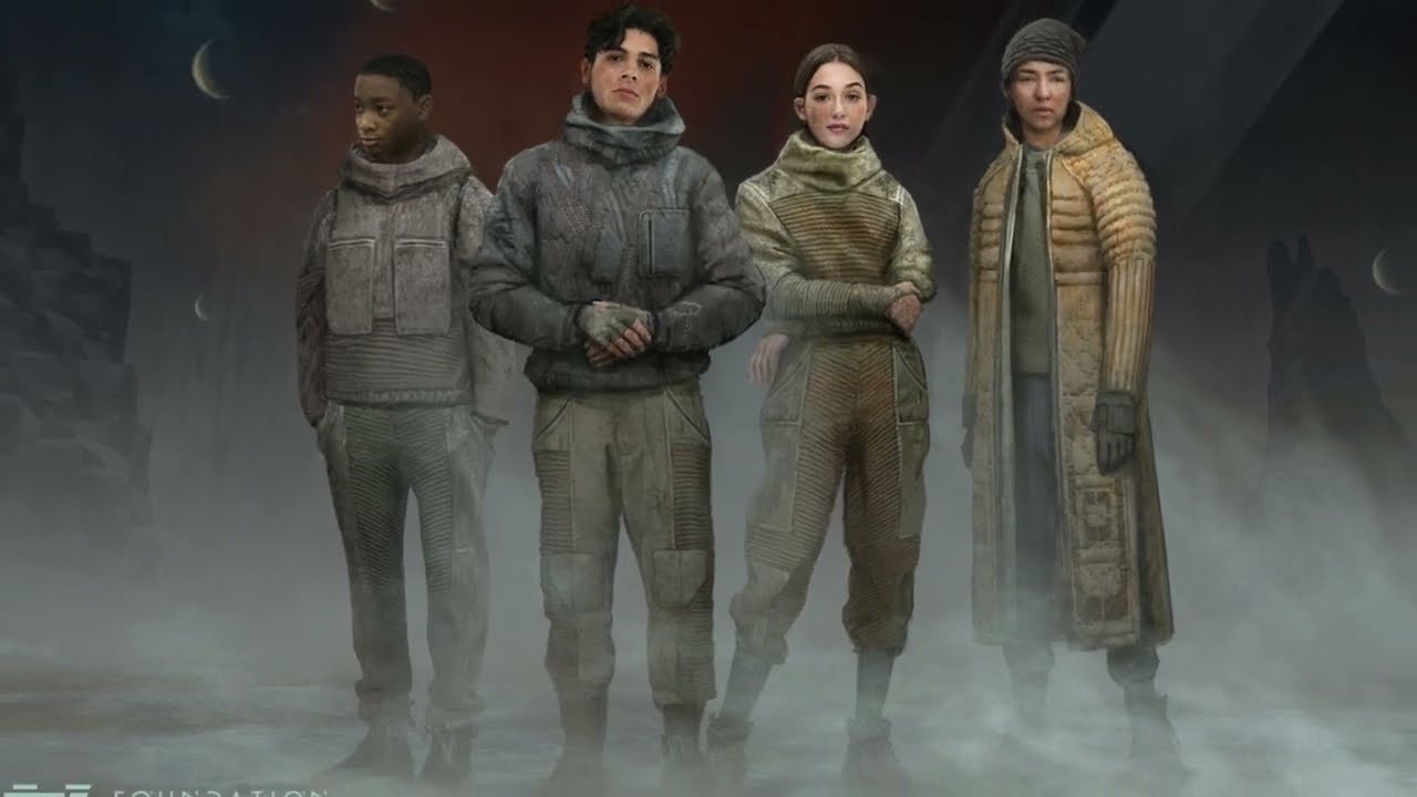 Concept art by Adam J.  Middleton for Foundation (2021-)