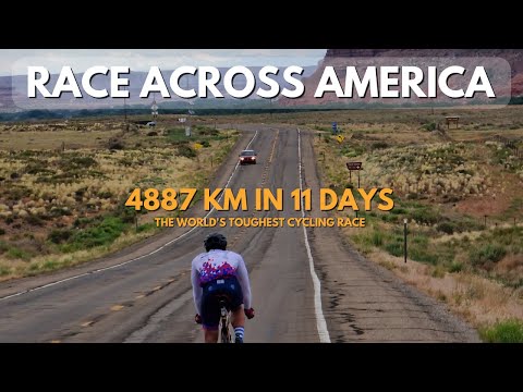 The world's TOUGHEST cycling race - RACE ACROSS AMERICA 2023