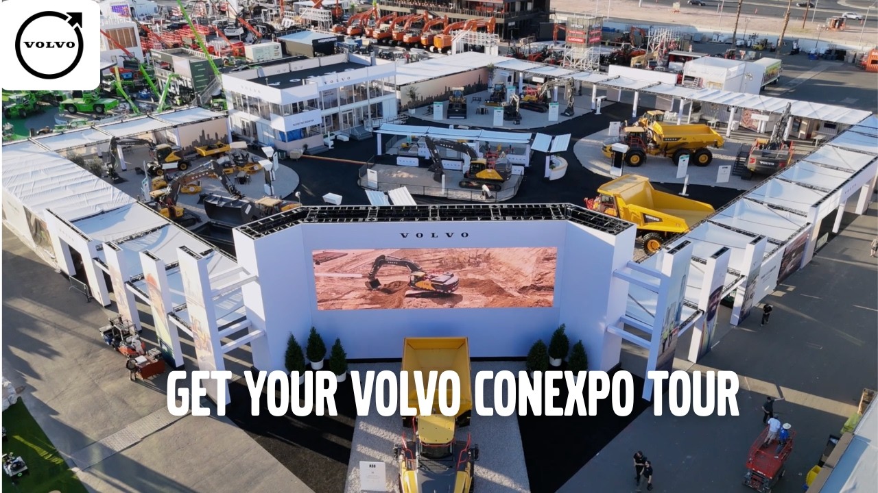 Take a Tour of Volvo Construction Equipment at CONEXPO 2026
