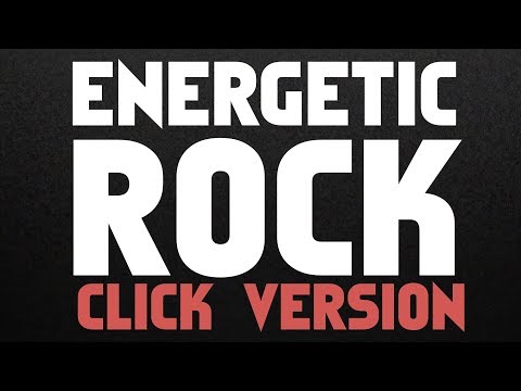 Energetic Rock Drumless Backing Track Click Track Version