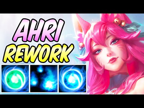 *NEW AHRI REWORK BUFF* Stronger Heals & More | SPIRIT BLOSSOM AHRI GAMEPLAY | League of Legends