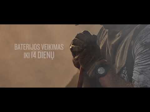 Išmanusis laikrodis Garmin Instinct -Tactical Edition, Juodos spalvos video