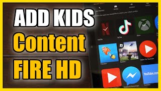 How to Add Apps or Games to Child Profile on Amazon Fire HD 10 Tablet (Easy Method)