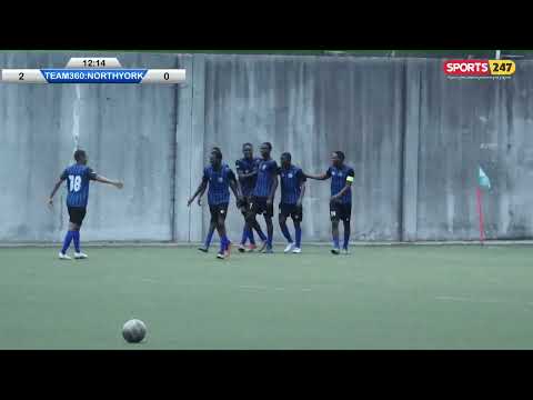 Football Highlights: TEAM360 FC 3➖2 NORTH YORK FC  (FUSION FOOTBALL CHAMPIONSHIP WEEK 3)