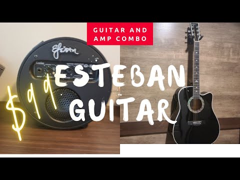 $99 Esteban Guitar review (Great Deal)