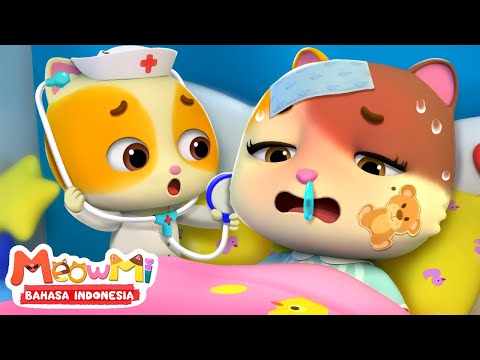 Ibu Kucing Sakit | Bayi Kucing Merawat Ibunya | Lagu Anak-anak | MeowMi Family Show Bahasa Indonesia