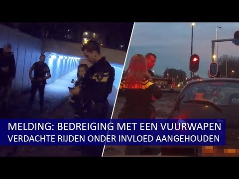 Bedreigd met een vuurwapen - Rijden onder invloed - Politie Delft