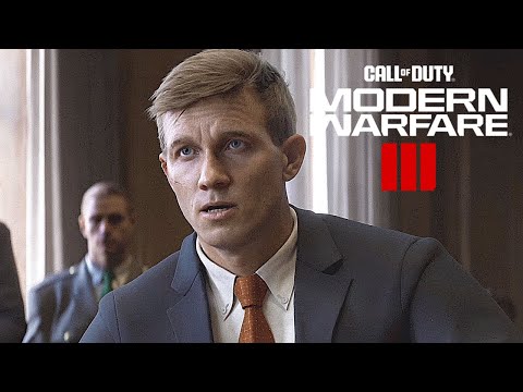 CALL OF DUTY MODERN WARFARE III - Graves Betrays Shepherd During Congress Interrogation Scene