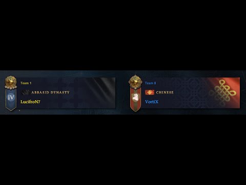 (AoE4 Abbasid vs Chinese)  Lucifron7 vs VortiX