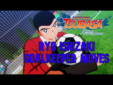 Ishizaki trying his chance at goalkeeping - Captain Tsubasa: Rise of New Champions