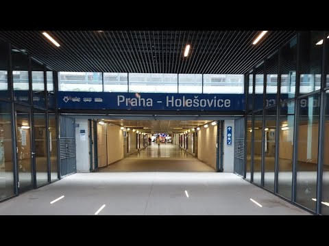 Hlášení vlaků ve stanici Praha Holešovice | HaVIS 3 | 11.10.2025