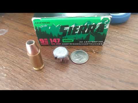 .45ACP Sig V-Crown Vs Sierra! Ballistic Gel Test With a Colt Compact 1911!