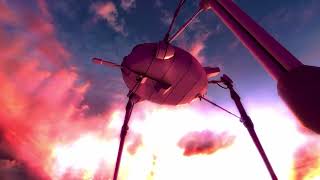 The Artilleryman &amp; the Fighting Machine - War of the Worlds Animation