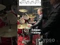 Rhythm of calypso for drumset + acomp#drum #drummer #zildjian #drumset #drumming #calypso