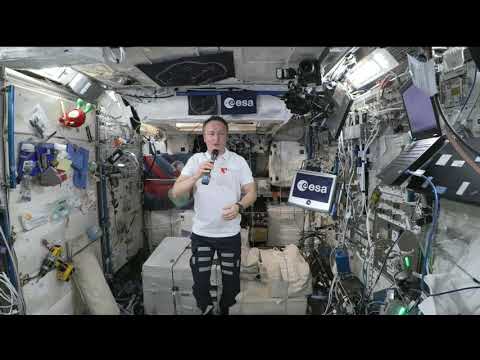 Expedition 66 ESA In Flight Event with German FederaL President - December 11, 2021