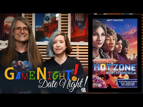 Pandemic: Hot Zone - North America -  GameNight! DateNight!! Se8 Ep19 - How to Play and Playthrough
