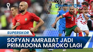 Sofyan Amrabat Jadi Primadona Maroko Lagi, Giliran Luka Modric Minta Tukar Jersey